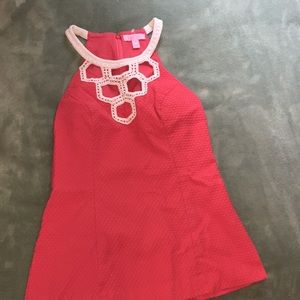 Lilly Pulitzer peplum top